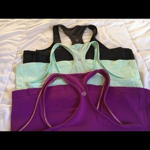 Lululemon Cool Racerback tanks